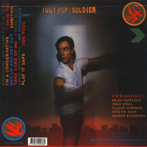 Виниловая пластинка Iggy Pop - Soldier (Black Vinyl LP)