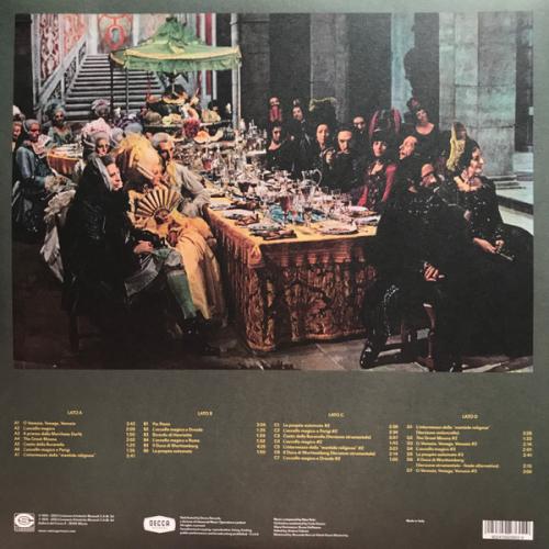 Виниловая пластинка Саундтрек - Il Casanova Di Federico Fellini (Nino Rota) (Black Vinyl 2LP)