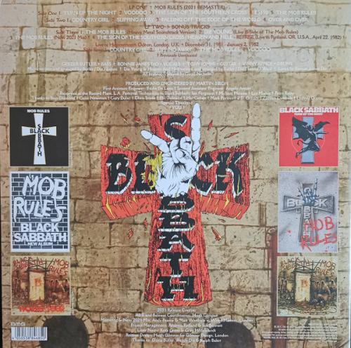 Виниловая пластинка Black Sabbath - Mob Rules (Black Vinyl 2LP)