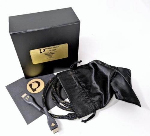 HDMI кабель Purist Audio Design Black Diamond HDMI Cable 2.1 0.9 m