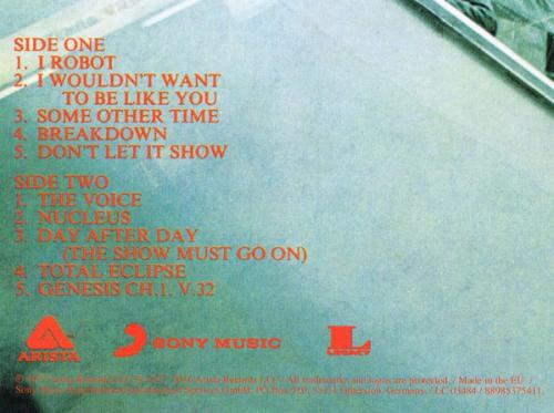 Виниловая пластинка Sony The Alan Parsons Project I, Robot (180 Gram/Gatefold)