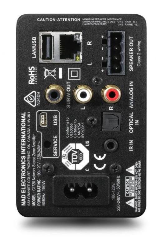 Сетевой усилитель NAD CI720 V2