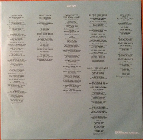 Виниловая пластинка Fleetwood Mac TANGO IN THE NIGHT (180 Gram)