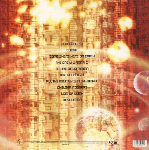 Виниловая пластинка Prince, Planet Earth (Limited Purple Vinyl/Gatefold/Lenticular Cover)
