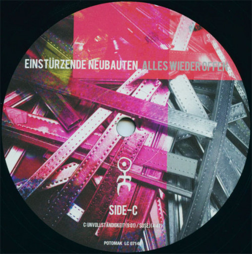 Виниловая пластинка Einsturzende Neubauten - Alles Wieder Offen (Black Vinyl 2LP)