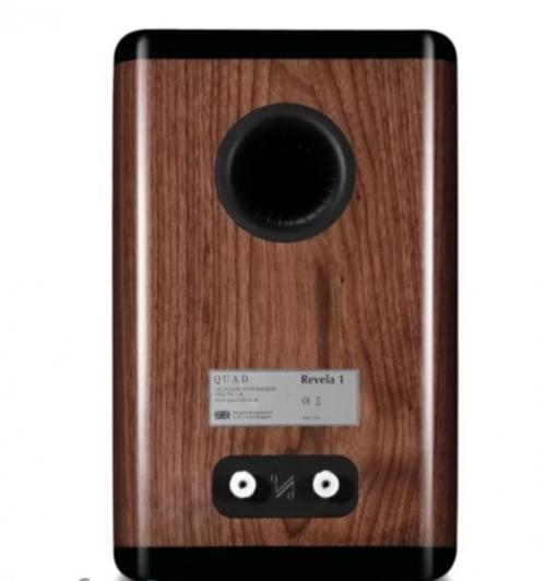 Полочная акустика Quad Revela 1 Hi-Gloss Walnut & Black