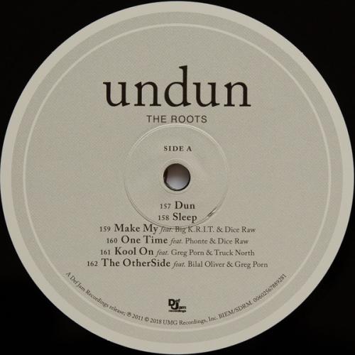 Виниловая пластинка The Roots, Undun