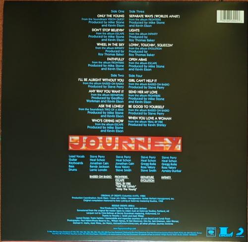 Виниловая пластинка Journey - Greatest Hits (Black Vinyl 2LP)