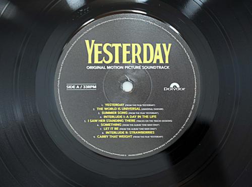 Виниловая пластинка OST, Yesterday (Himesh Patel)