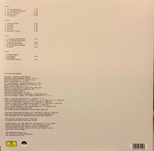 Виниловая пластинка Max Richter, The Blue Notebooks (Black Vinyl)