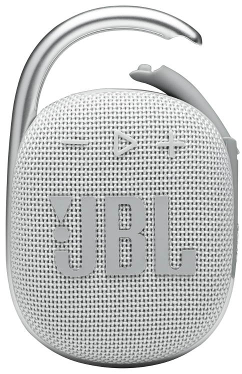 Портативная колонка JBL Clip 4 White (JBLCLIP4WHT)