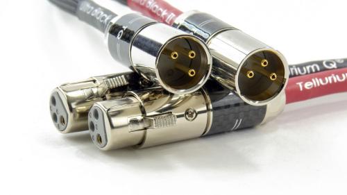 Кабель межблочный аудио Tellurium Q Ultra Black II XLR 1.0m