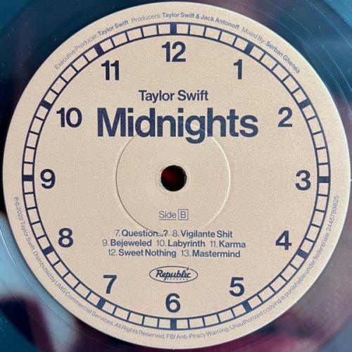 Виниловая пластинка Taylor Swift - Midnights (Special Edition Coloured Vinyl LP)