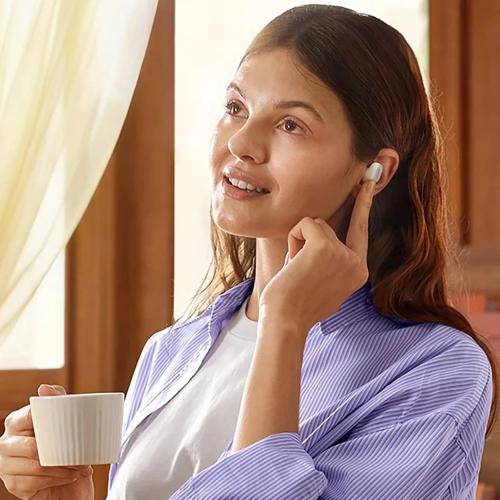 Наушники UGREEN WS220 Wireless Bluetooth HiTune Dots Earbuds White
