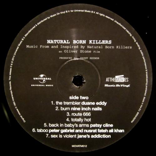 Виниловая пластинка Саундтрек - Natural Born Killers (Various Artists) (Black Vinyl 2LP)