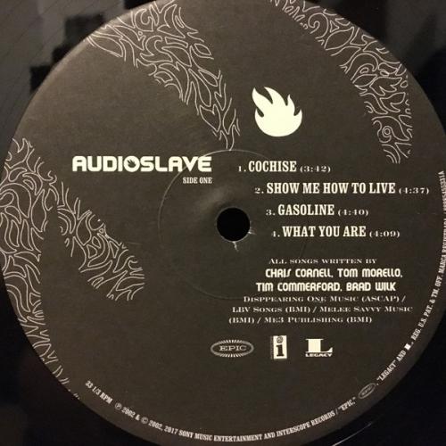 Виниловая пластинка Audioslave, Audioslave (Black Vinyl/Gatefold)