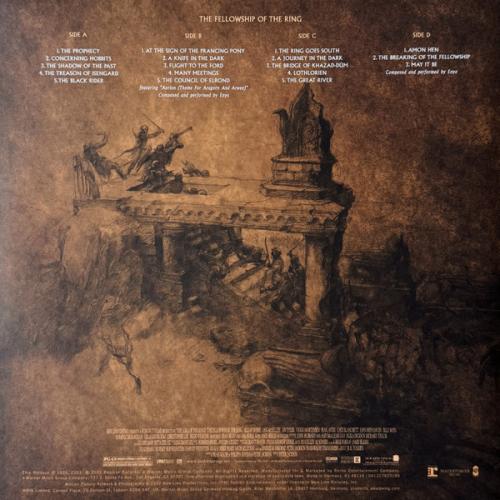Виниловая пластинка OST - The Lord Of The Rings: The Fellowship Of The Ring (Black Vinyl 2LP)