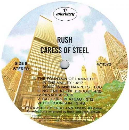 Виниловая пластинка Rush, Caress Of Steel