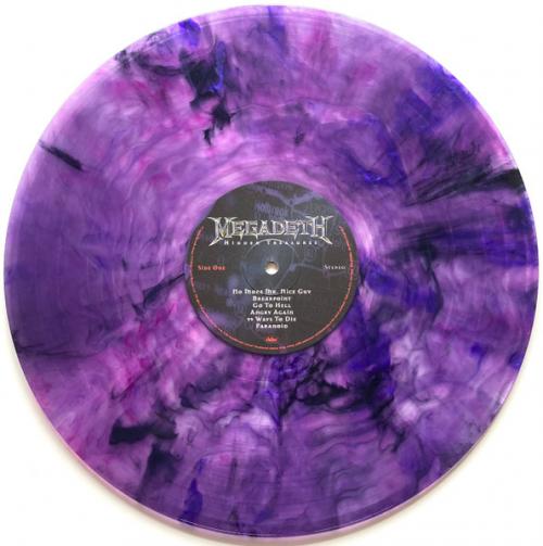 Виниловая пластинка Megadeth - Hidden Treasures (coloured) (Purple Marbled Vinyl LP)