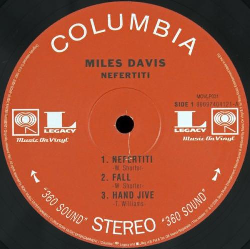 Виниловая пластинка Miles Davis - Nefertiti (Black Vinyl LP)