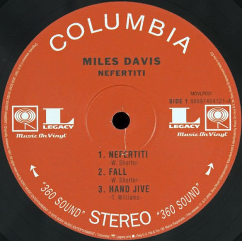 Виниловая пластинка Miles Davis - Nefertiti (Black Vinyl LP)