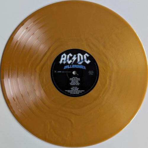 Виниловая пластинка AC/DC - Ballbreaker (50th Anniversary, 180 Gram, Limited Golden Vinyl LP)
