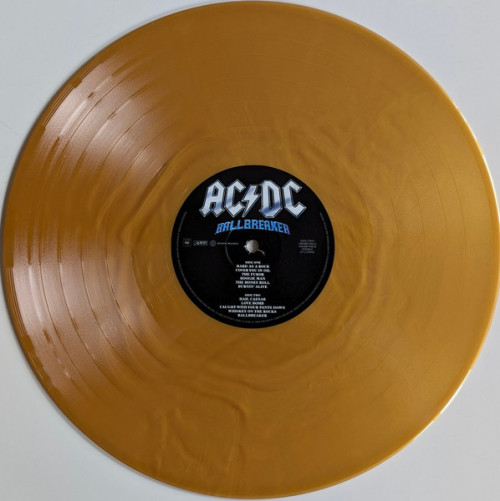 Виниловая пластинка AC/DC - Ballbreaker (50th Anniversary, 180 Gram, Limited Golden Vinyl LP)