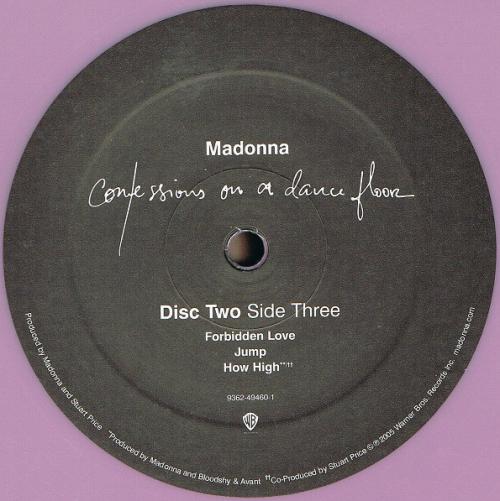 Виниловая пластинка Madonna CONFESSIONS ON A DANCE FLOOR (Pink vinyl)