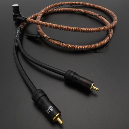 Фонокабель Zavfino The Coven Phono Cable w/24K Right Angle DIN-RCA (1.2M)