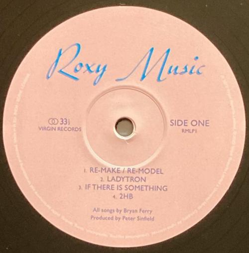 Виниловая пластинка Roxy Music - Roxy Music (Half Speed) (Black Vinyl LP)