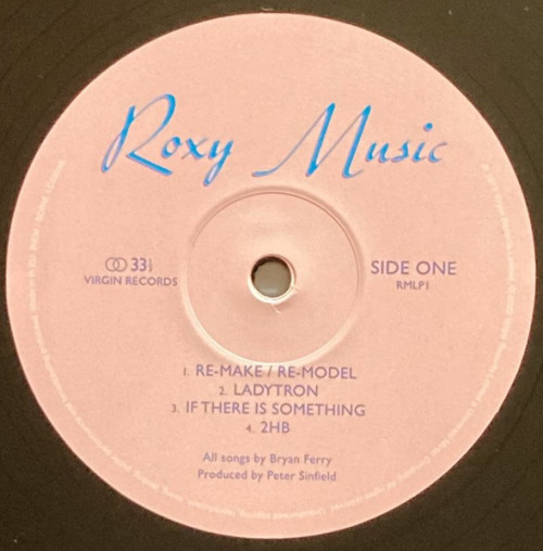 Виниловая пластинка Roxy Music - Roxy Music (Half Speed) (Black Vinyl LP)