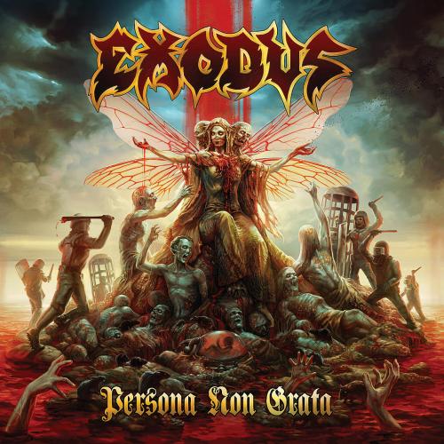 Виниловая пластинка Exodus - Persona Non Grata (Clear Gold Black Turquoise Splatte Viny 2LP)