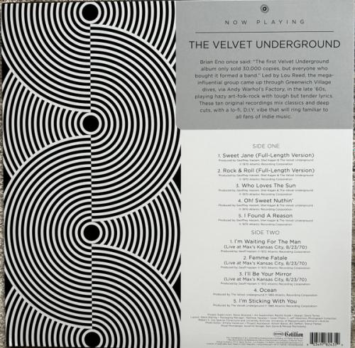 Виниловая пластинка The Velvet Underground - Now Playing (Clear Vinyl LP)