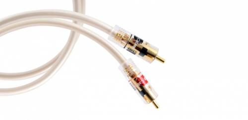 Разъем Atlas RCA Integra Element прозрачный/красный