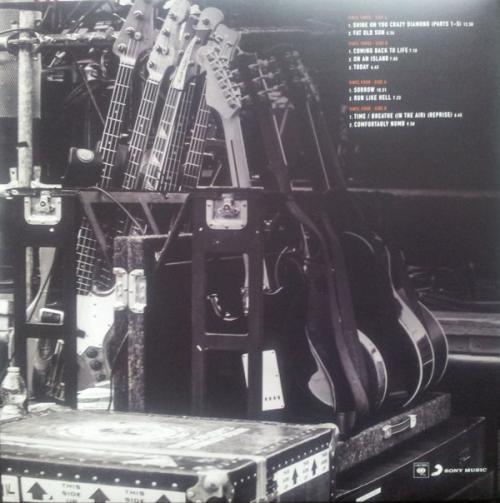 Виниловая пластинка David Gilmour LIVE AT POMPEII