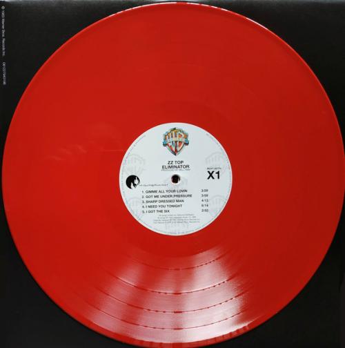 Виниловая пластинка WM ZZ Top Eliminator (Rocktober/140 Gram Red Vinyl)