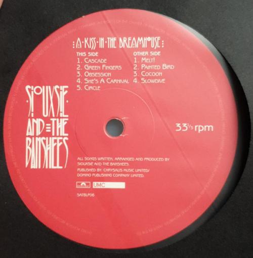 Виниловая пластинка Siouxsie And The Banshees, A Kiss In The Dreamhouse