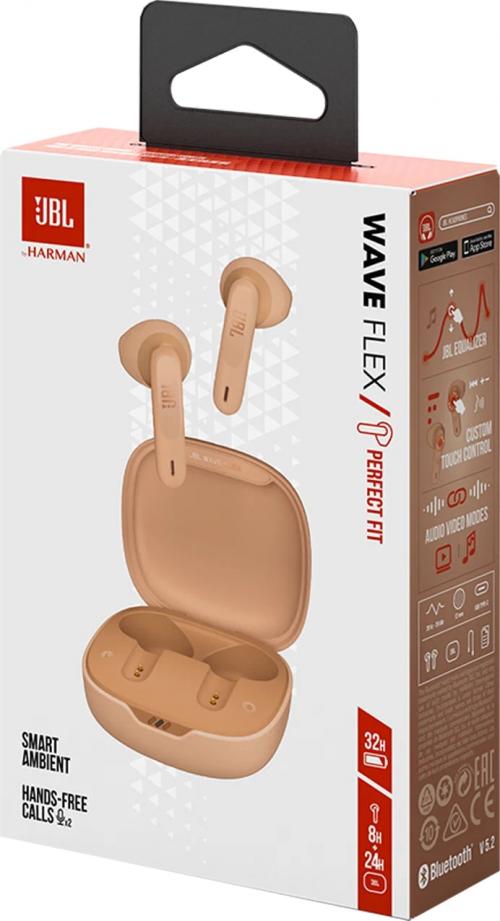 Наушники JBL Wave Flex TWS Beige