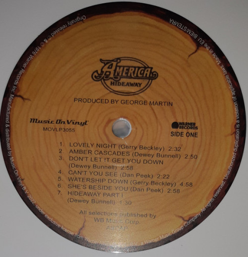 Виниловая пластинка America - Hideaway (Coloured Vinyl LP)