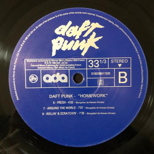 Виниловая пластинка Daft Punk - Homework (Black Vinyl 2LP)