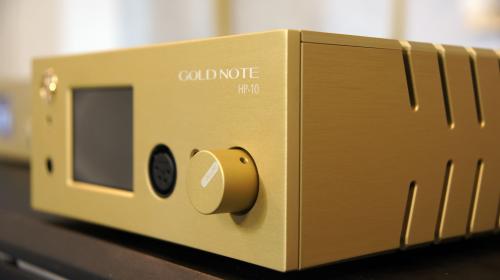 Усилитель для наушников Gold Note HP-10 Deluxe Gold
