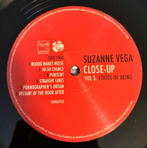 Виниловая пластинка Suzanne Vega - States Of Being (Black Vinyl LP)