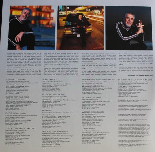Виниловая пластинка John Mayall and Friends - Along For The Ride (Limited Edition 180 Gram Black Vinyl 2LP)
