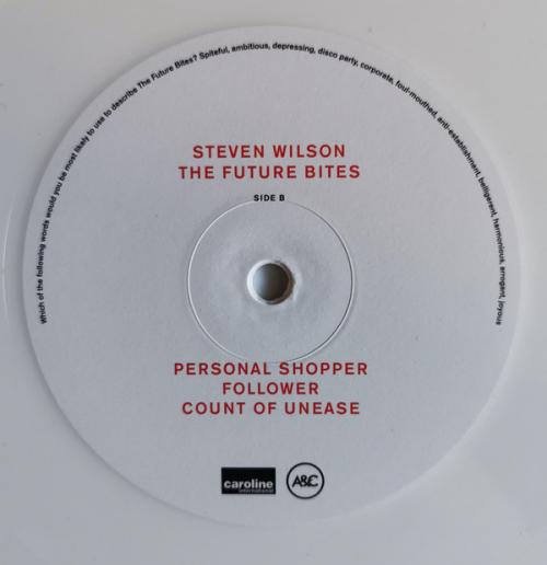 Виниловая пластинка Steven Wilson - THE FUTURE BITES (Colour White)
