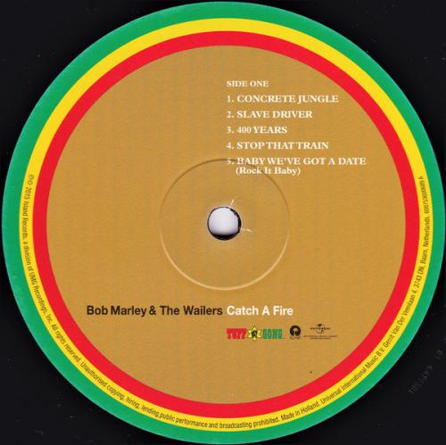 Виниловая пластинка Bob Marley & The Wailers, Catch A Fire (2015 LP)