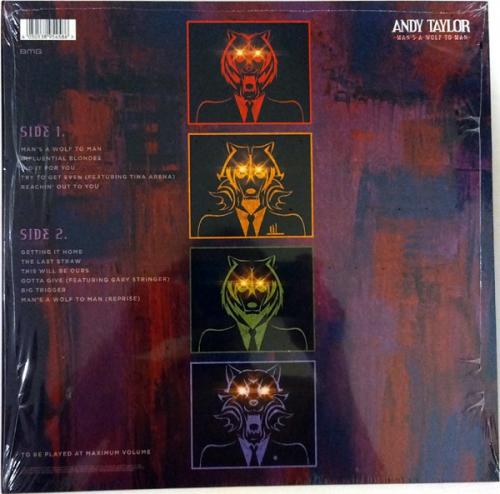 Виниловая пластинка Andy Taylor - Man's A Wolf To Man (Black Vinyl LP)
