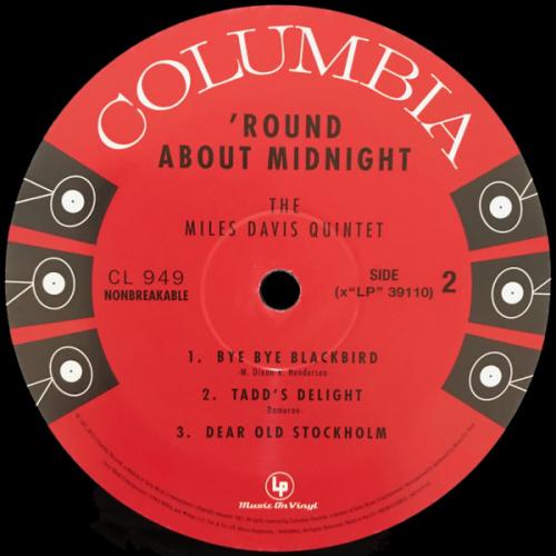 Виниловая пластинка Miles Davis - Round About Midnight (Black Vinyl LP)