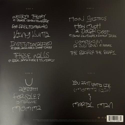 Виниловая пластинка Kendrick Lamar - To Pimp A Butterfly (alternative artwork) (Coloured Vinyl 2LP)