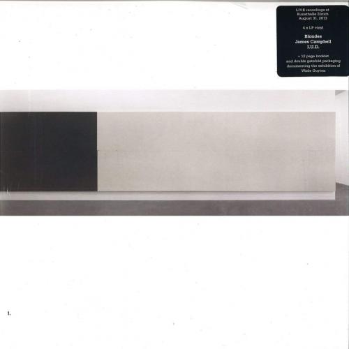 Виниловая пластинка Blondes; Campbell, James; I.U.D - Wade Guyton Kunsthalle Zurich (Black Vinyl 4LP)