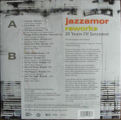 Виниловая пластинка Jazzamor -  Reworks (Black Vinyl LP)